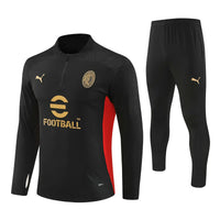 AC Milan 24/25 Tracksuit - Black