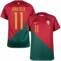 Portugal Home Shirt 22/23 - Red - João Félix