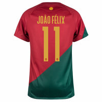 Portugal Home Shirt 22/23 - Red - João Félix