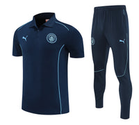 Manchester City Polo Shirt and Trousers 25/26