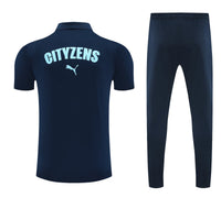 Manchester City Polo Shirt and Trousers 25/26