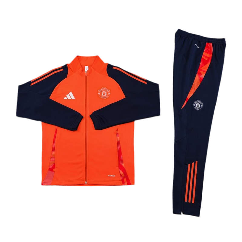 Manchester United 24/25 Tracksuit - Orange