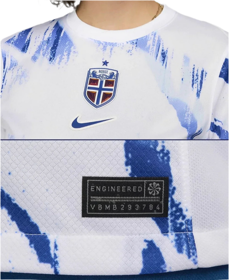 Norway National Team Jersey 24/25 - White and Blue