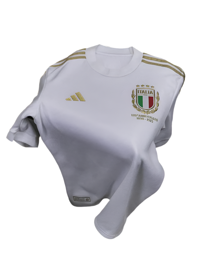 Camisola Itália 125 Aniversário- Branca Masculino