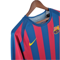 Barcelona Long Sleeve T-Shirt 05/06 - Maroon