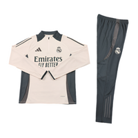 Real Madrid 24/25 Tracksuit - Grey