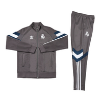 Real Madrid 24/25 Tracksuit - Black