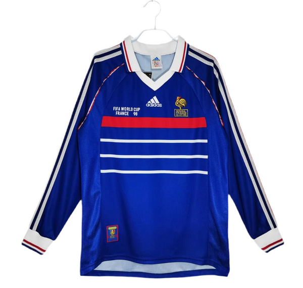 France 1998 National Team Long Sleeve T-Shirt - Blue