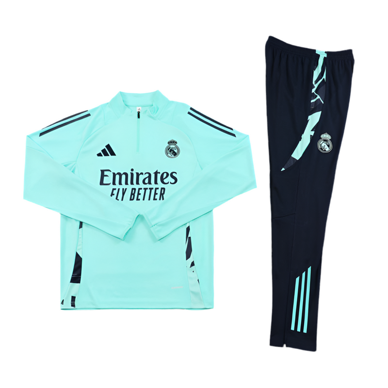 Real Madrid 24/25 Tracksuit - Blue