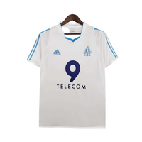 Camisola Marseille Retrô 2002/2003 Branca -