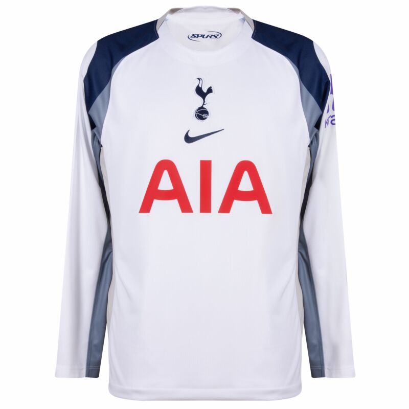 Camisola Tottenham I 25/26 -  Manga Longa