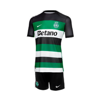 Kit Infantil Sporting I 24/25 - Verde e Branco