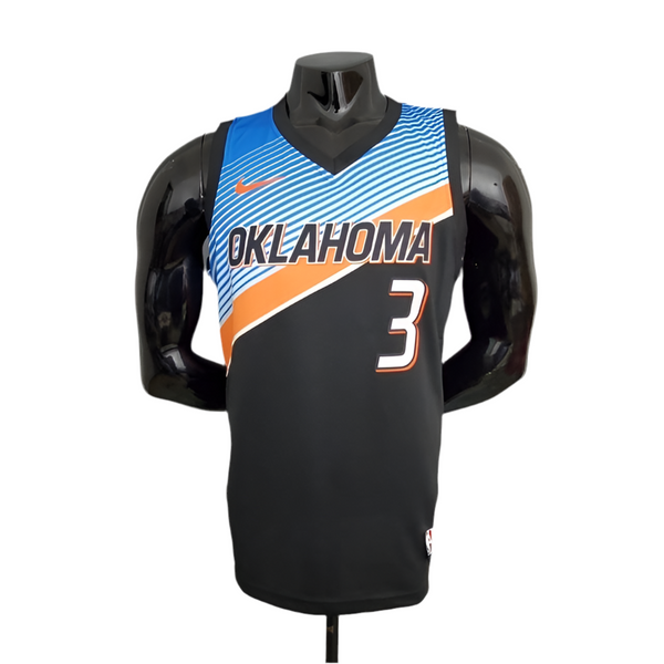 Oklahoma City Thunder Men's NBA Tank Top - Black