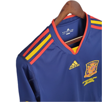 Maillot à manches longues de l'équipe nationale d'Espagne II 2010 - Bleu