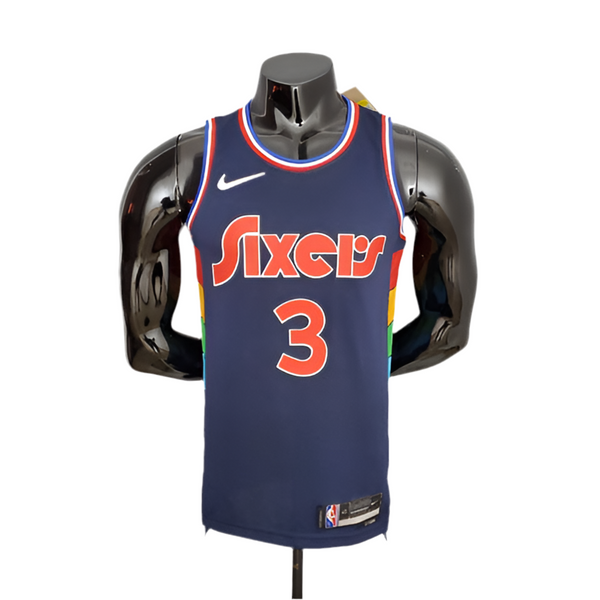Philadelphia Men's NBA Tank Top - Blue