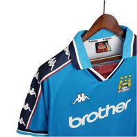Maillot rétro Manchester City 1997/1998 - Bleu