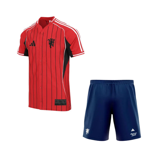 Kit Infantil Manchester United US 25/26 - Edição Especial