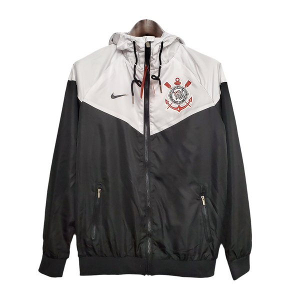 Corinthians Windbreaker - Black and White