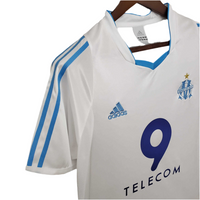 Camisola Marseille Retrô 2002/2003 Branca -