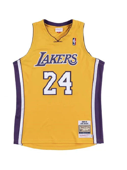 NBA Los Angeles Lakers Kobe Bryant 2008/09 Men's Tank Top - Yellow