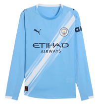 Manchester City Home Long Sleeve Shirt 25/26