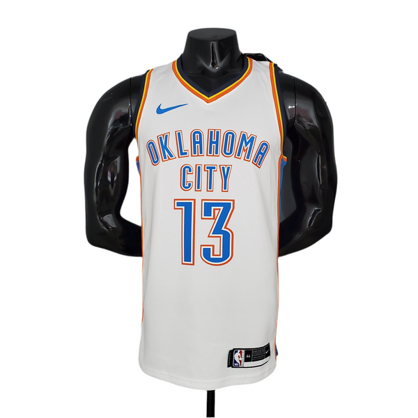 Oklahoma City Thunder Men's NBA Tank Top - White