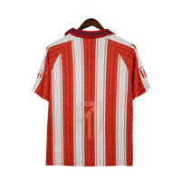 Atlético de Madrid Retro 1995/1996 Shirt - White and Red