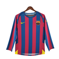 Barcelona Long Sleeve T-Shirt 05/06 - Maroon