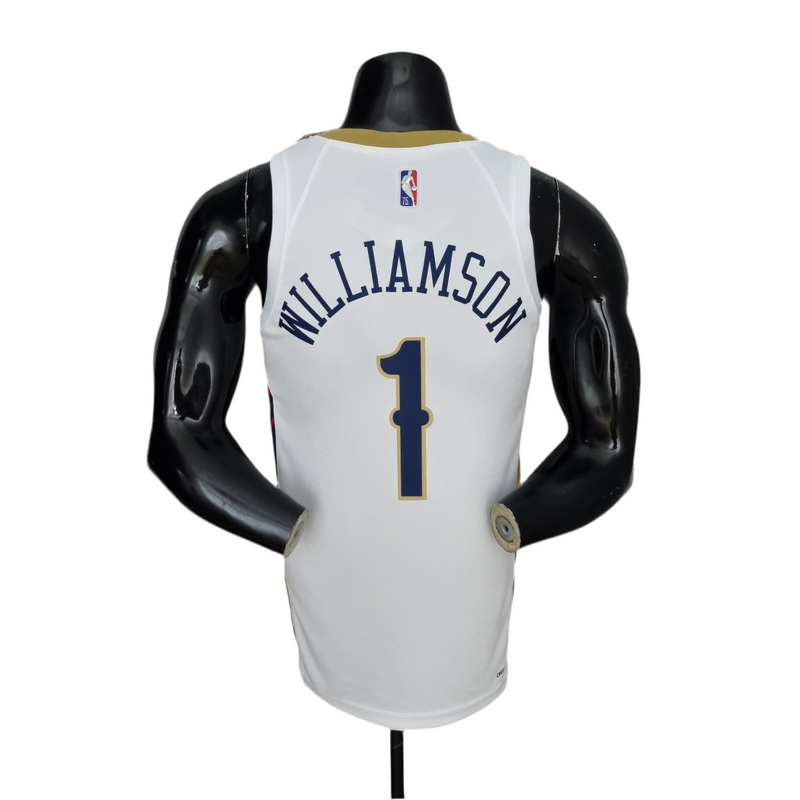 NBA New Orleans Men's Tank Top - White