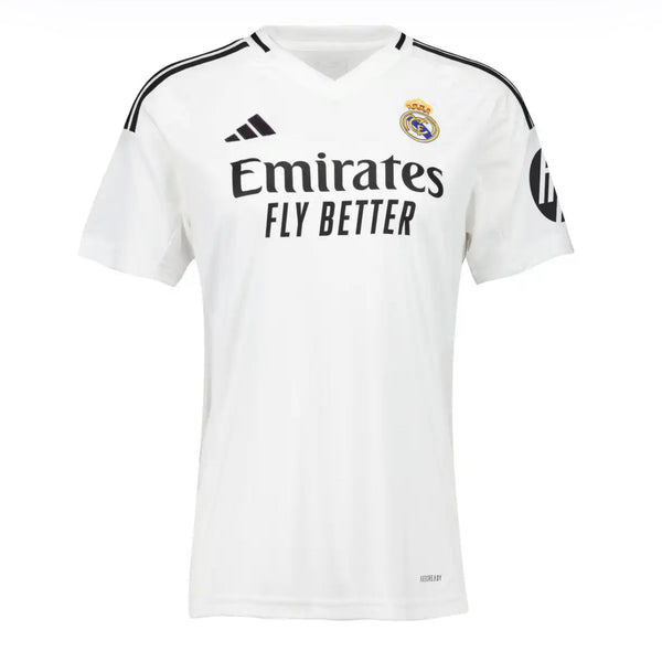 Real Madrid Women's Home Shirt 24/25 - White with HP Sponsorship