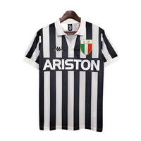Maillot Juventus Rétro 1984/1985 - Noir et Blanc