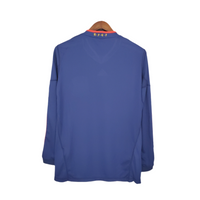 Maillot à manches longues de l'équipe nationale d'Espagne II 2010 - Bleu