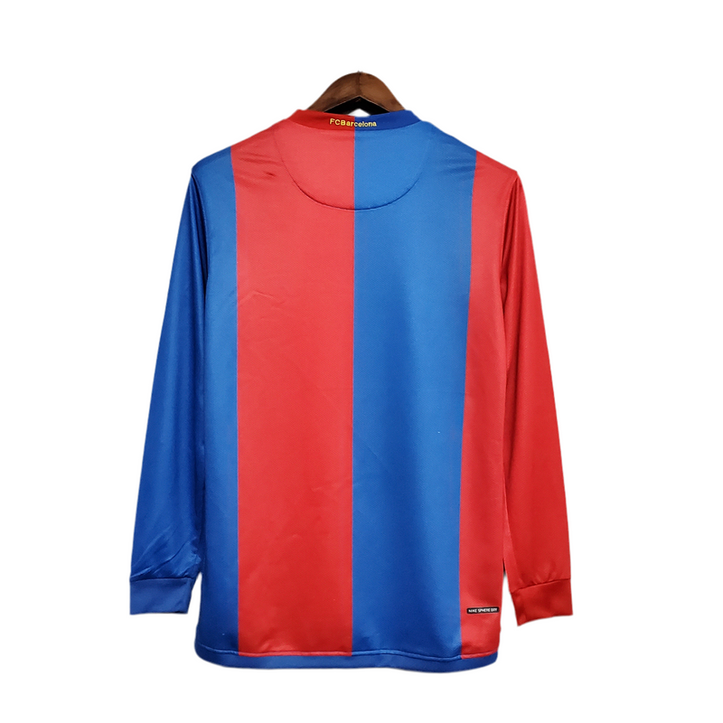 Barcelona Long Sleeve T-Shirt 06/07 - Maroon
