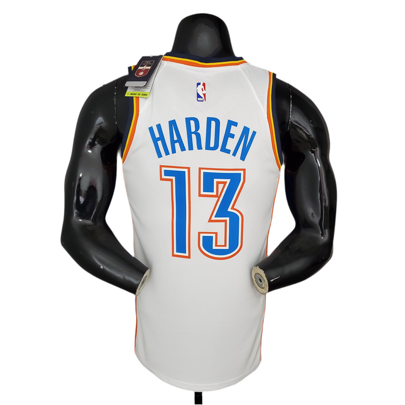 Oklahoma City Thunder Men's NBA Tank Top - White