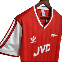 Maillot rétro Arsenal 1988/1989 - Rouge