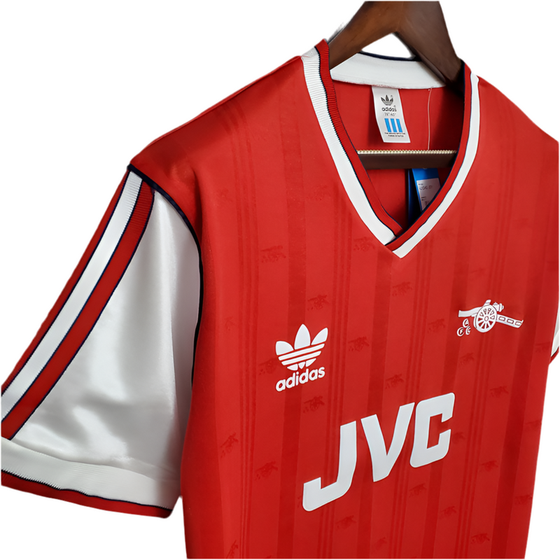 Camisola Arsenal Retrô 1988/1989 - Vermelha