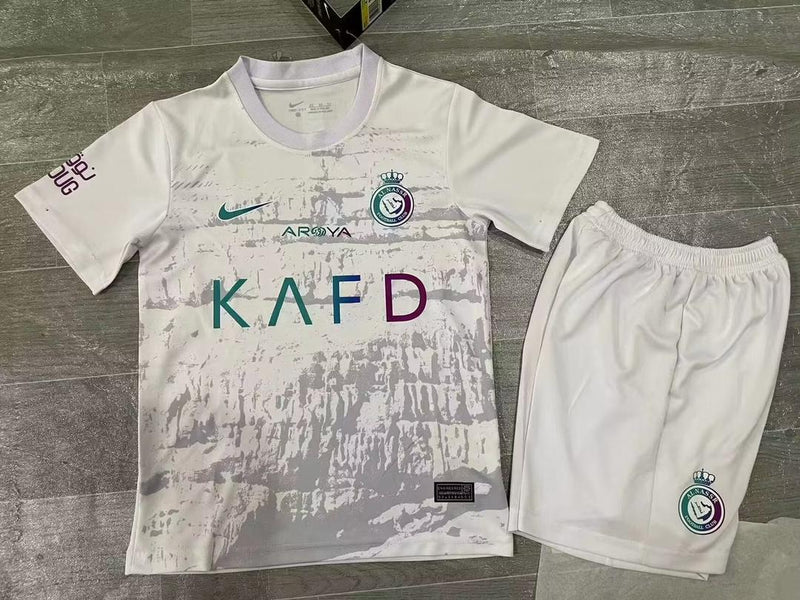 Al-Nassr III 23/24 Children's Kit - White