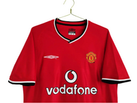 Maillot rétro Manchester United 2000/02 - Rouge