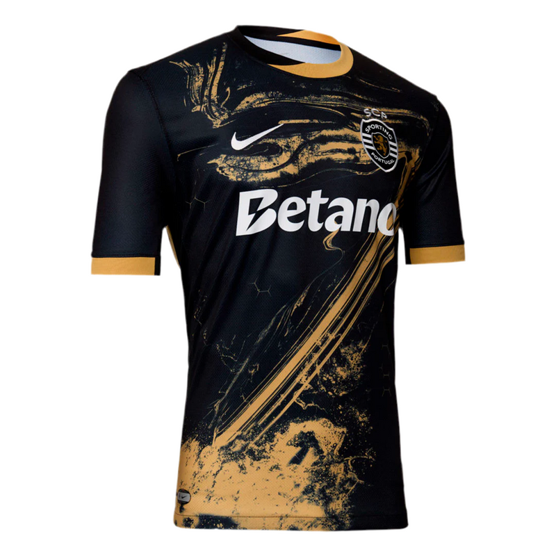 Sporting III 24/25 Jersey - Black and Gold