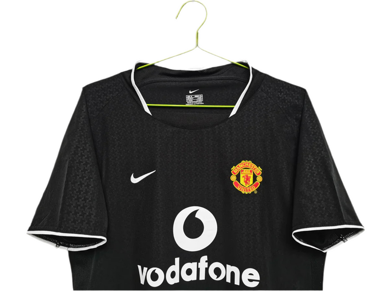 Manchester United Retro 03/04 Shirt - Black