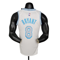Débardeur rétro masculin NBA Los Angeles Lakers ras du cou - blanc