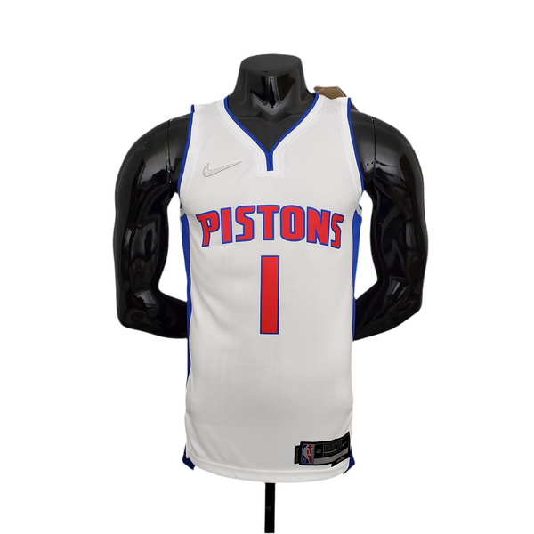 Detroit Pistons Men's NBA Tank Top - White