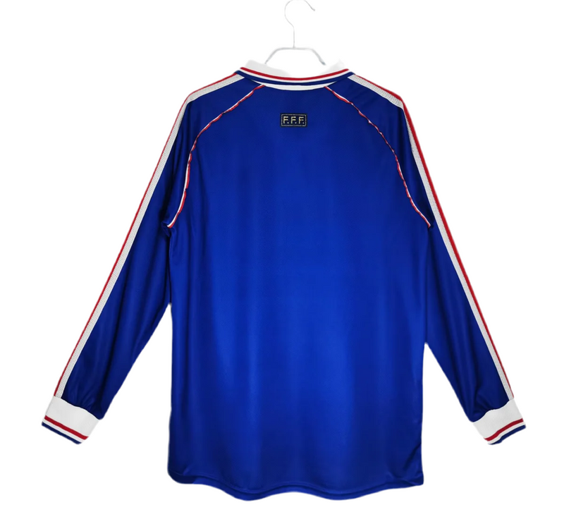 France 1998 National Team Long Sleeve T-Shirt - Blue