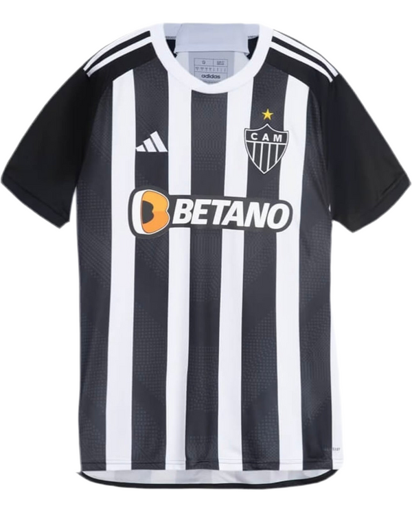 Maillot Atlético Mineiro Domicile 24/25 - Noir et Blanc