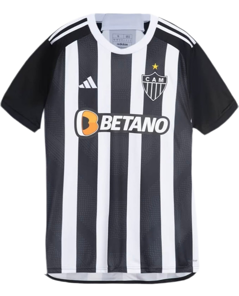 Maillot Atlético Mineiro Domicile 24/25 - Noir et Blanc