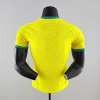 Maillot Brésil Domicile 2022 - Joueur Jaune Homme