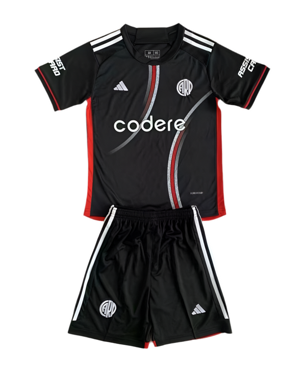 River Plate III 24/25 Children's Kit - Black