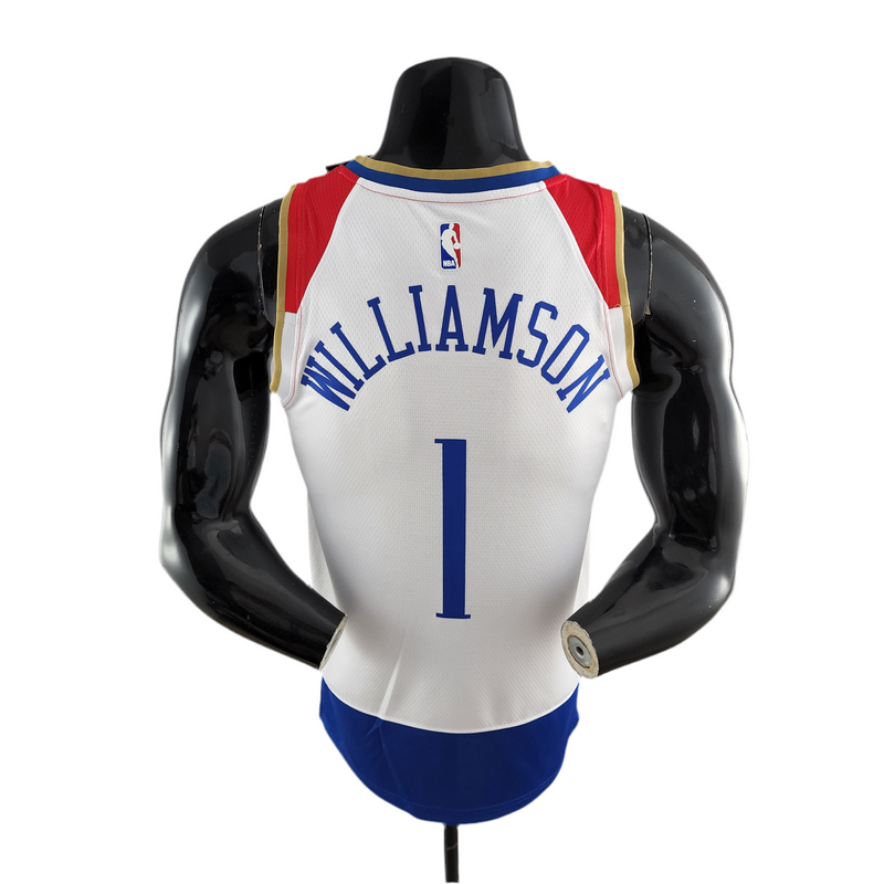 NBA New Orleans Men's Tank Top - White