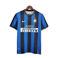 Inter Milan 2010 Retro Shirt - Blue and Black