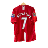 Camisola Manchester United I 2007/2008 - Ronaldo